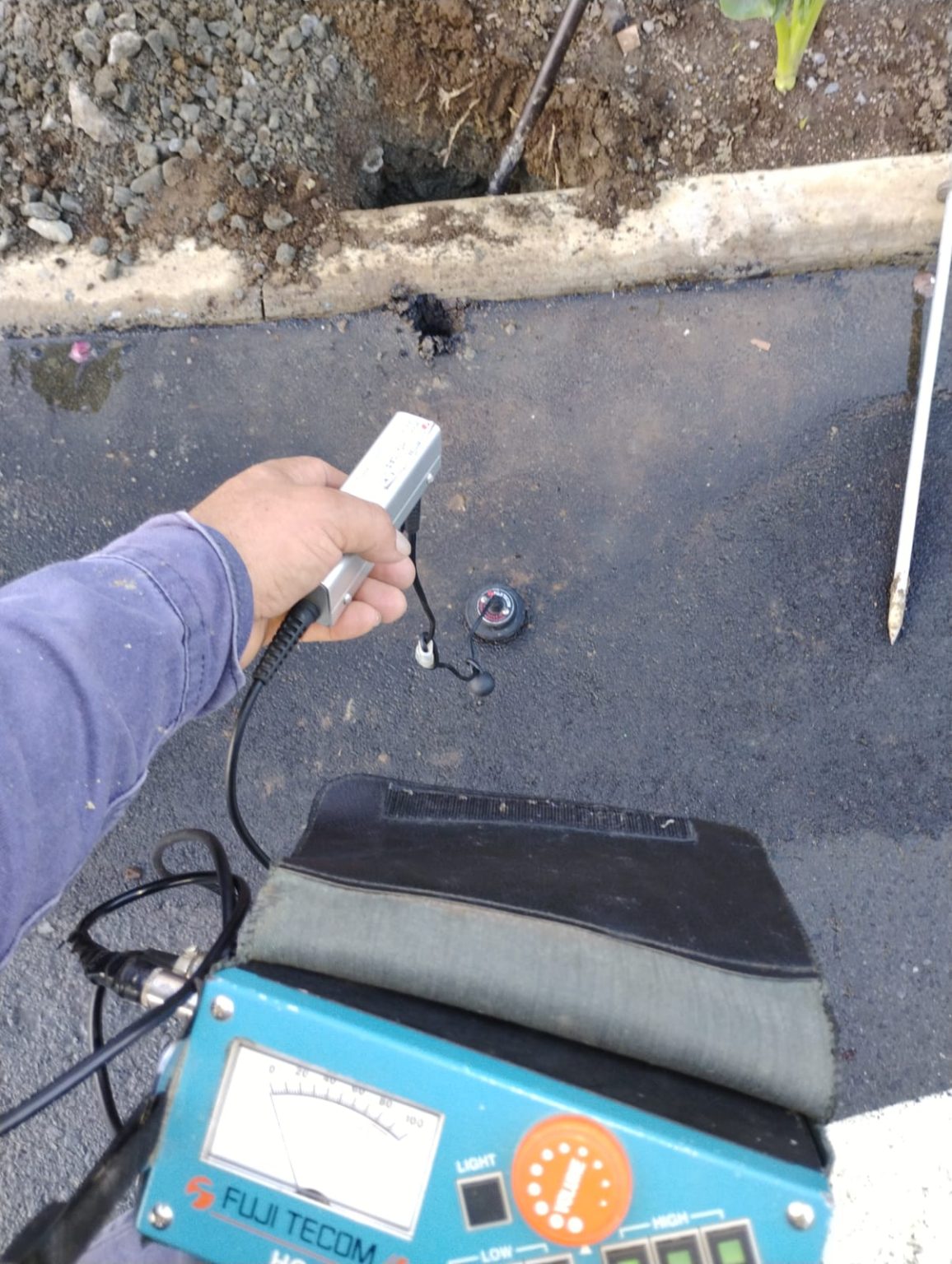 Detector de fugas