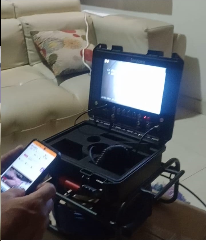 camara de inspeccion tuberias